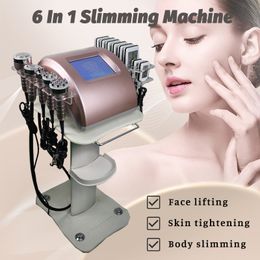 40K Cavitation Body Slimming Lipo Laser Diode RF Vacuum Weight Loss Portable Machine 6 In 1 Multifunction