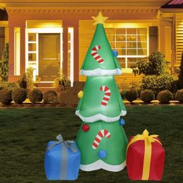 Christmas Decorations Inflatable Tree Huge Glowing Xmas Decoration Prop Gift For Indoor Outdoor183C