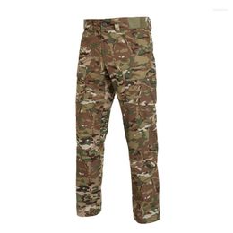 Men's Pants Men's Multi Pocket Waterproof Cargo Tactical Army Military Special Combat Light Durable