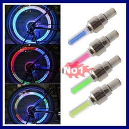 LED Flash Tyre Light MOTO Bike Wheel Valve Cap Lights Car Motorcycle Bicycle Wheels Tyres Flashlight