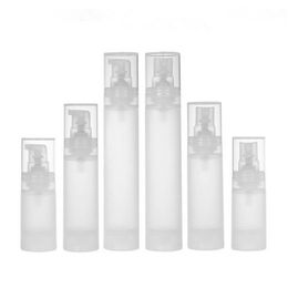 100PCS/LOT 15ml 30ml 50ml airless bottle frosted/matte vacuum pump bottle lotion bottle with PP material