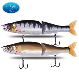 Baits Lures CF.LURE Swimbait Jointed Bait For Pike Big Bass Fishing Lure 220mm 178mm Slow Sinking Floating Segments Slide 230412