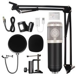 FreeShipping Professional bm16 dba 800 Condenser Microphone 35Mm Wired Bm-800 karaoke BM800 Recording Microphone for Computer Karaoke Gnau