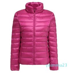 LL Women's Yoga Short Thin Down Jacket Outfit Solid Colour Puffer Coat Sports Winter Outwear Colours