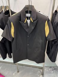 Men's Jackets Hj0557 Fashion Men's Coats & 2023 Runway Luxury European Design Party Style Clothing
