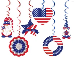 Party Decoration Independence Day Decorative Pendant No Deformation And Colorfast For Decorating Patriotic Event