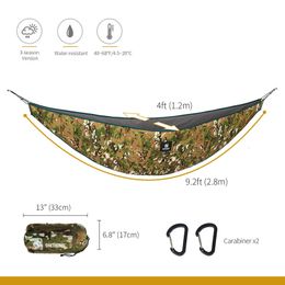 Sleeping Bags Sleeping Bags OneTigris Special Offer Full Length Hammock Underquilts 3 Season 41 F68 F5 C20 C HIDEOUT UnderQuilt For Camping Hiking 230411