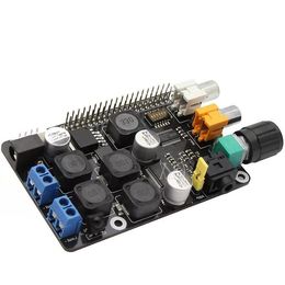 Raspberry Pi DAC Full-HD Class-D Amplifier I2S PCM5122 X400 Audio Expansion Board 3 Model B(Plus)/3B Music Player Mpwev