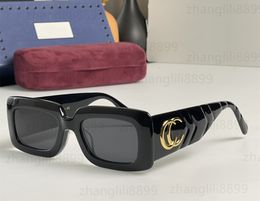 New Luxury rectangle square sunglasses for women men designer summer shades polarized eyeglasses vintage oversized sun glasses of womens male sunglass with box