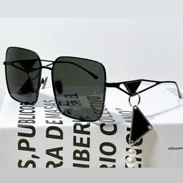 Luxury Sunglass Trendy Ladies Sunglasses Men Designer Sun glasses Metal Frame P Designers Full Frame Pendant High Quality Glasses UV PR89