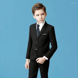 Men's Suits Boys 2-piece Wedding Suit Children's Formal Jacket Gentleman Day Graduation Chorus Costume Costumes