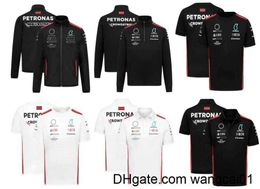 Giacche da uomo F1 F1 Formula 1 Gacca da corsa 2023 Nuova polo maglietta a sesso corto personalizzato con la stessa Sty 4123
