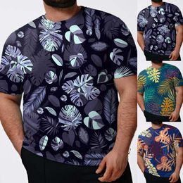 Men's T Shirts Men Fashion Spring Summer Casual Large Size Short Sleeve O Neck Printed Top Custom Shirt Mens A Reigns