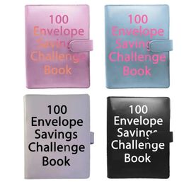 Decorative Objects Figurines 100 Envelope Challenge Binder Easy And Fun Way To Save Savings Challenges Book Budget Binder With Cash Envelopes 231110