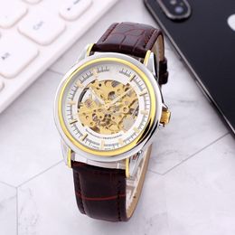Omeg WristWatches for men 2023 New mens Watches 40mm Three stitches Automatic mechanical Watch Top Luxury Brand leather Strap men Fashion Montre de luxe Type two