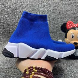 Luxury 2023 Wholesale Sell Childrens Kid Sock shoes Vetements crew Runner Trainers Shoes Kids Hight Top Sneakers Boot Eur 9928ESS