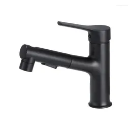 Kitchen Faucets 304 Stainless Steel And Cold Water Faucet Paint Black Sink Bathroom Basin