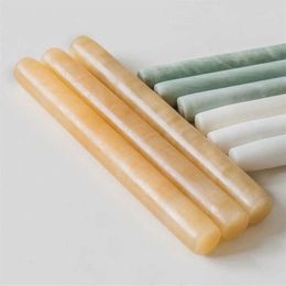 Jade Smooth Rolling Pin Dumpling Skin Dough Practical Kitchen Non Stick Rolling Pin Baking Rolo De Massa Home Gadget DG50RP 211008222r