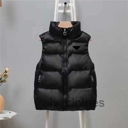 2023 Autumn/Winter Women's Tank Top Fluffy Jacket Sleeveless Designer Jacket Women's Coat Matte Slim Fit Thickened Warm Couple Men's Coat Street Apparel S-2XL