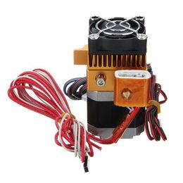 Freeshipping 12/24V Fan Makerbot 3D Printer MK8 Single Extruder MK8 Extruder 12V/24V Heater 100K NTC thermistor,175mm Makerbot / Repra Hbel