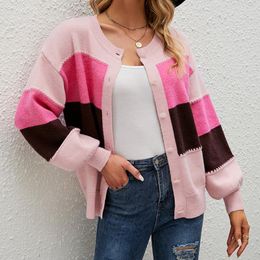 Women's Jackets European Style Cardigan Woman Coat Knit Jacket Long Sleeve Spring Autumn Winter Clothes Women