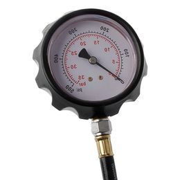 Freeshipping Auto Car Wave Box Cylinder Oil Pressure Meter Tester Pressure Gauge Test Tools Automatic Transmission Detection Table Cfxti