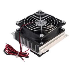 Freeshipping Thermoelectric Peltier Refrigeration Cooling System Kit Cooler for DIY TEC-12706 mini air conditioner Luniq