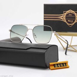 classic mens sunglasses Fashion sunglasses designer woman simplicity style square Metal Light comfortable frame spring hinge UV400 luxury glass