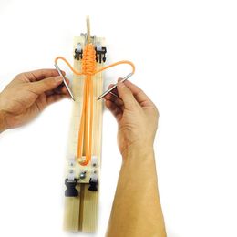 Climbing Ropes Bracelet Knitting Tool Wristband Knitting Tool DIY Wood Paracord Jigs Bracelet Maker Wristband Maker Jigs Gift 2Piece Paracord 230411 230411
