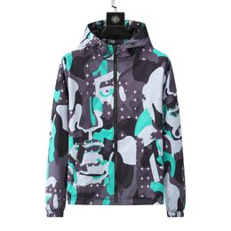 NEW Mens Jackets Luxury Brand Designer Camouflage letter printing Coat Windrunner Fashion Sports Windbreaker Casual Zipper Coats winter jackets for men jackets