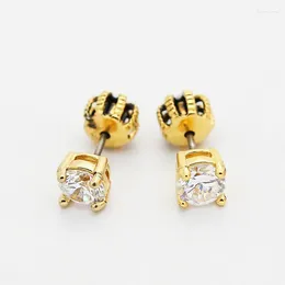 Stud Earrings Unisex Mini Single Niche Zircon Jewelry