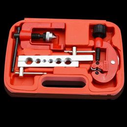 Freeshipping 8pcs 3-19mm Tube Cutter Flaring Tool Kit Manual Pipe Expander Metric/Inch Expansion Mouthparts Device For Copper Tube Bebfb