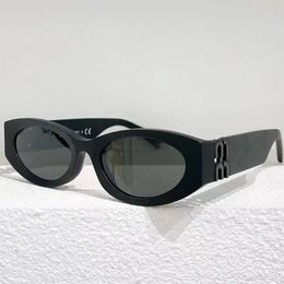 Sunglasses Oval Frame Miu 054 eyeglass Anti radiation Personalised Vintage Glasses Panel Advanced High Beauty 6YHY