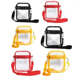 Shopping Bags Clear Bag PVC Waterproof Transparent For Travel Airport Security Check Outdoor Sporting Events Sports