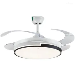Pendant Lamps Fan Lamp Ceiling Living Room Bedroom Dining Electric Invisible Super Bright Energy-saving