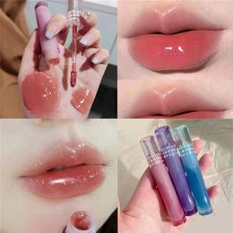 Lip Gloss Mirror Water Oil Transparent Moisturizing Glaze Long-lasting Liquid Lipstick Tint Makeup Lipgloss Cosmetics