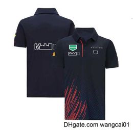 Men's T-Shirts Kart racing suit Formula 1 F1 T-shirt red team customization and the same sty as the team 412&3