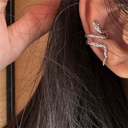 Backs Earrings Punk Style Snake Shaped Adjustable Ear Bone Nails Fashion Simple No Pierced Clip For Women Girl Accessories