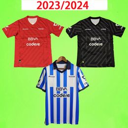 2023 2024 Montereys soccer Jerseys Home away goalkeeper football shirts 23 24 blue red black Training uniform suit