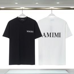 AM Brand Luxury Men T Shirt Men s Women Designer friends t shirt Casablanca Rhude Short Sleeve Summer Fashion Casual Brand Letter High Quality Designers T-Shirt US 0V