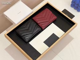 Fashion designer Wallets card holders luxury womens wallet PORTE-CARTE ZIPPE small purses High-quality ladies monograms credit card holder with box wholesale