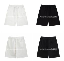 designer mens shorts womens summer swim france luxury sports breathable beach frenulum black white sweat short cotton pants size XS-L