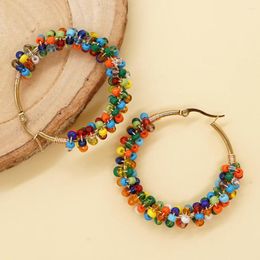 Dangle Earrings Go2Boho Native Style Handmade For Women Earring Drop Shape Hypoallergenic Ear Rings Ethnic Hook Pendientes