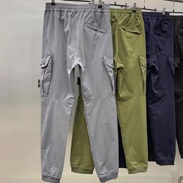 Men's Pants Stone Standard Product Tool Casual Multi Pocket Men's and Women's Casual Pants 230412