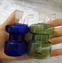 Smoking Pipe Mini Hookah glass bongs Colourful Metal Shape Coloured external Philtre pipe