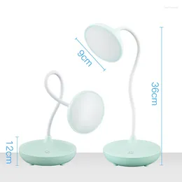 Table Lamps Reading Night Light Desk Lamp Eye Protection Usb Chargeable Learning Children's Bedroom Bedside Adjustment Lights