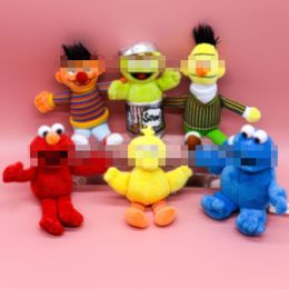 Sesame street cartoon Amo plush small pendant anime cookies strange plush doll doll