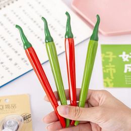 Creative Red And Green Pepper Gel Pen Students' Prize Gift Stationery