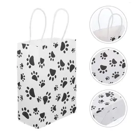 Dog Carrier 20 Pcs Candy Bag Cookie Clear Bags Gift Party Favors Pouch Kraft Paper Shopping