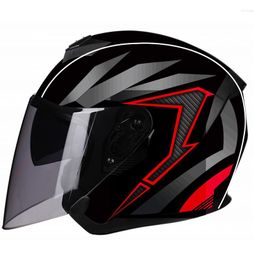 Motorcycle Helmets Electric Car Helmet Battery Men's Women's Half Non DOT Universal Bluetooth Installable